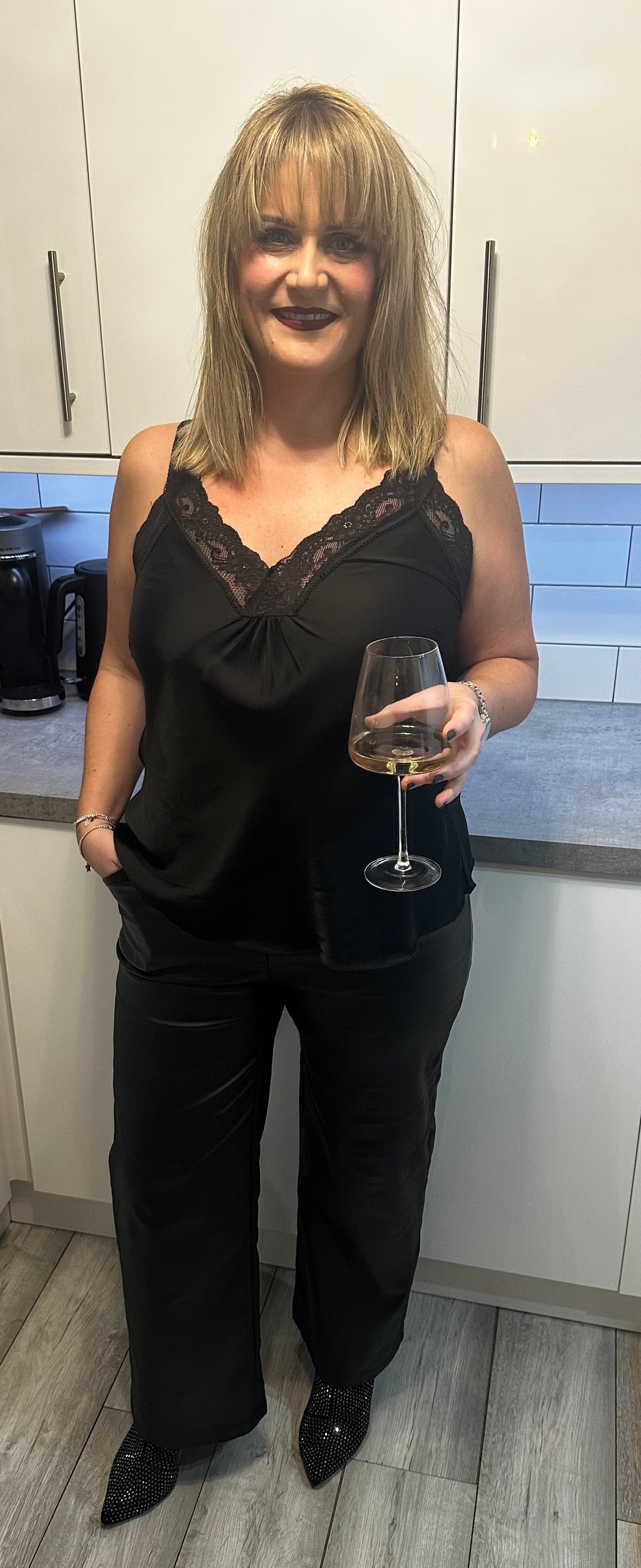 SUZI WIDE LEG PU MAGIC TROUSERS