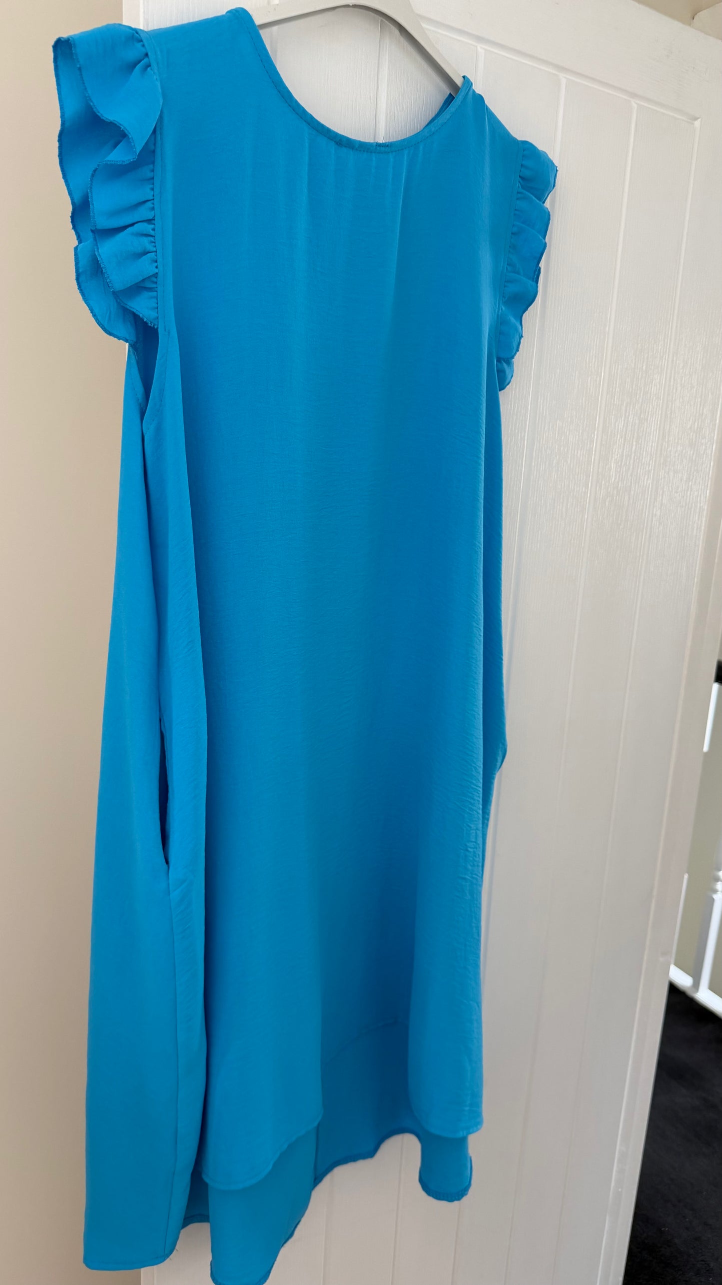 PRE LOVED SARA DRESS TURQUOISE