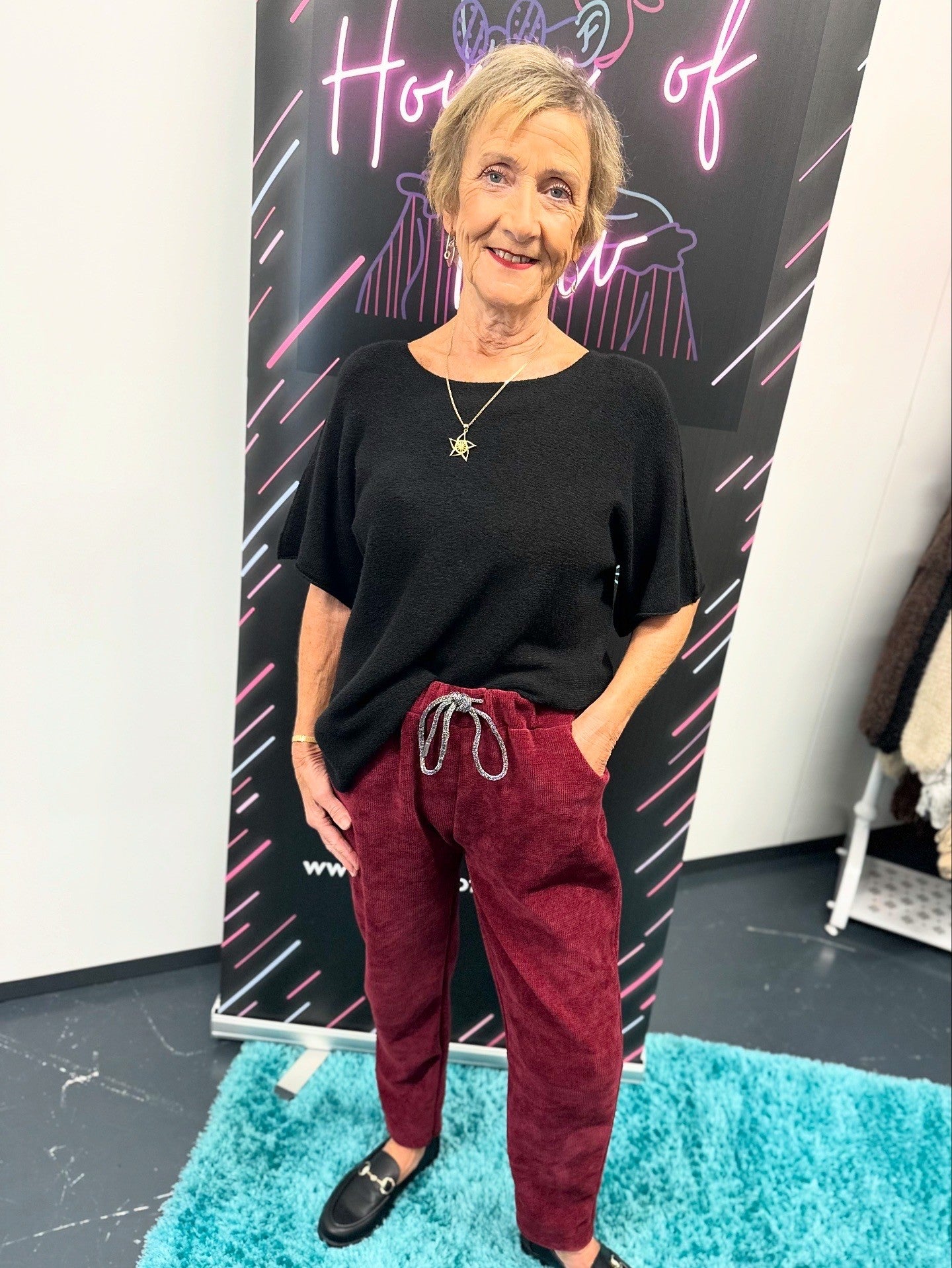 THE VALERIE CORD EFFECT TROUSERS