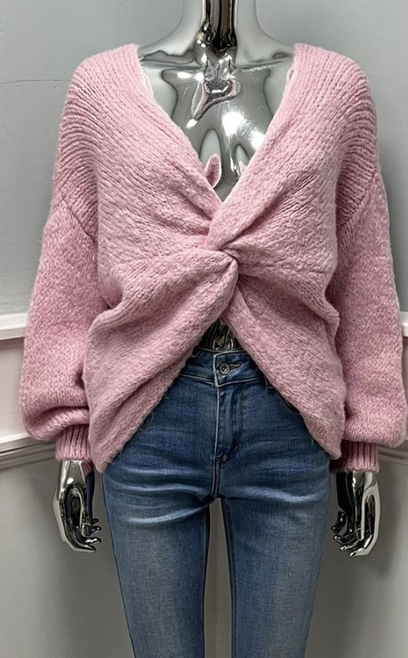 THE CHRISTA CROSS OVER JUMPER