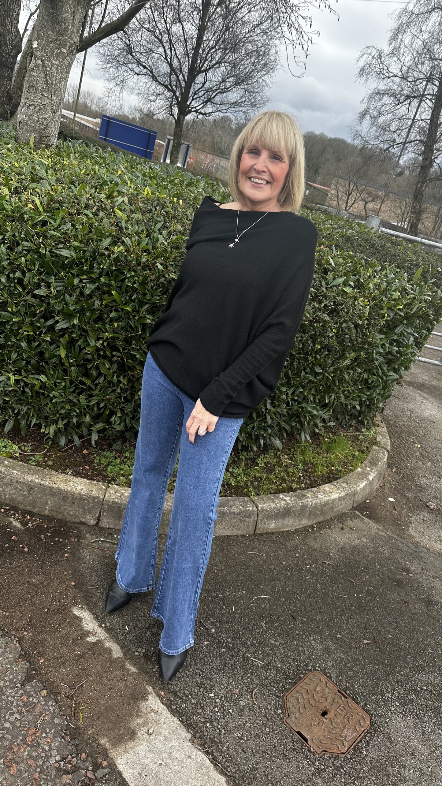 THE AVA AYSMMETRIC STYLE JUMPER