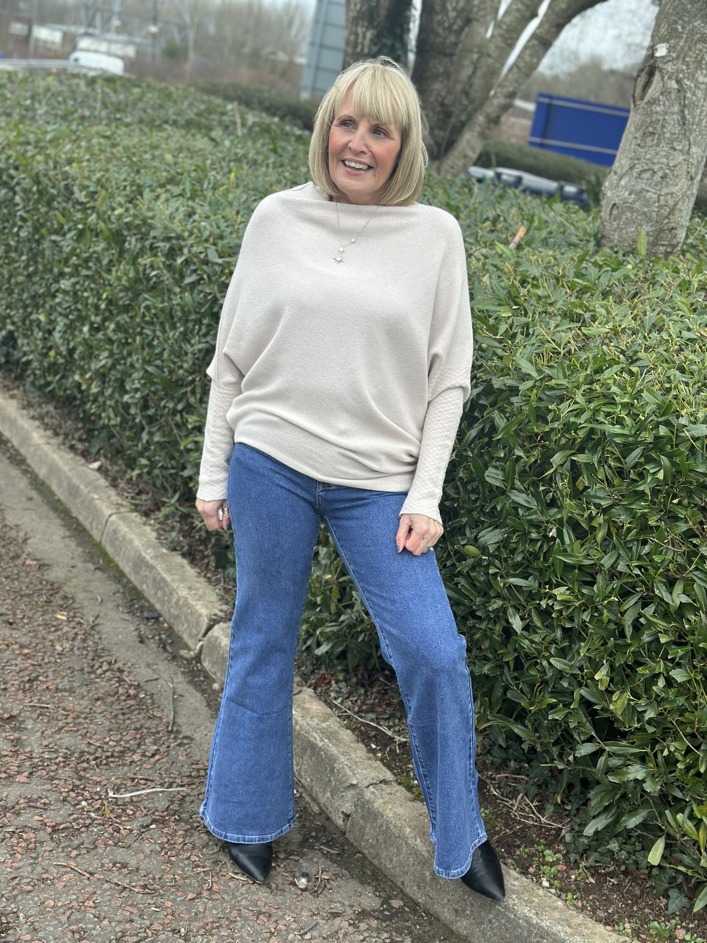 THE AVA AYSMMETRIC STYLE JUMPER