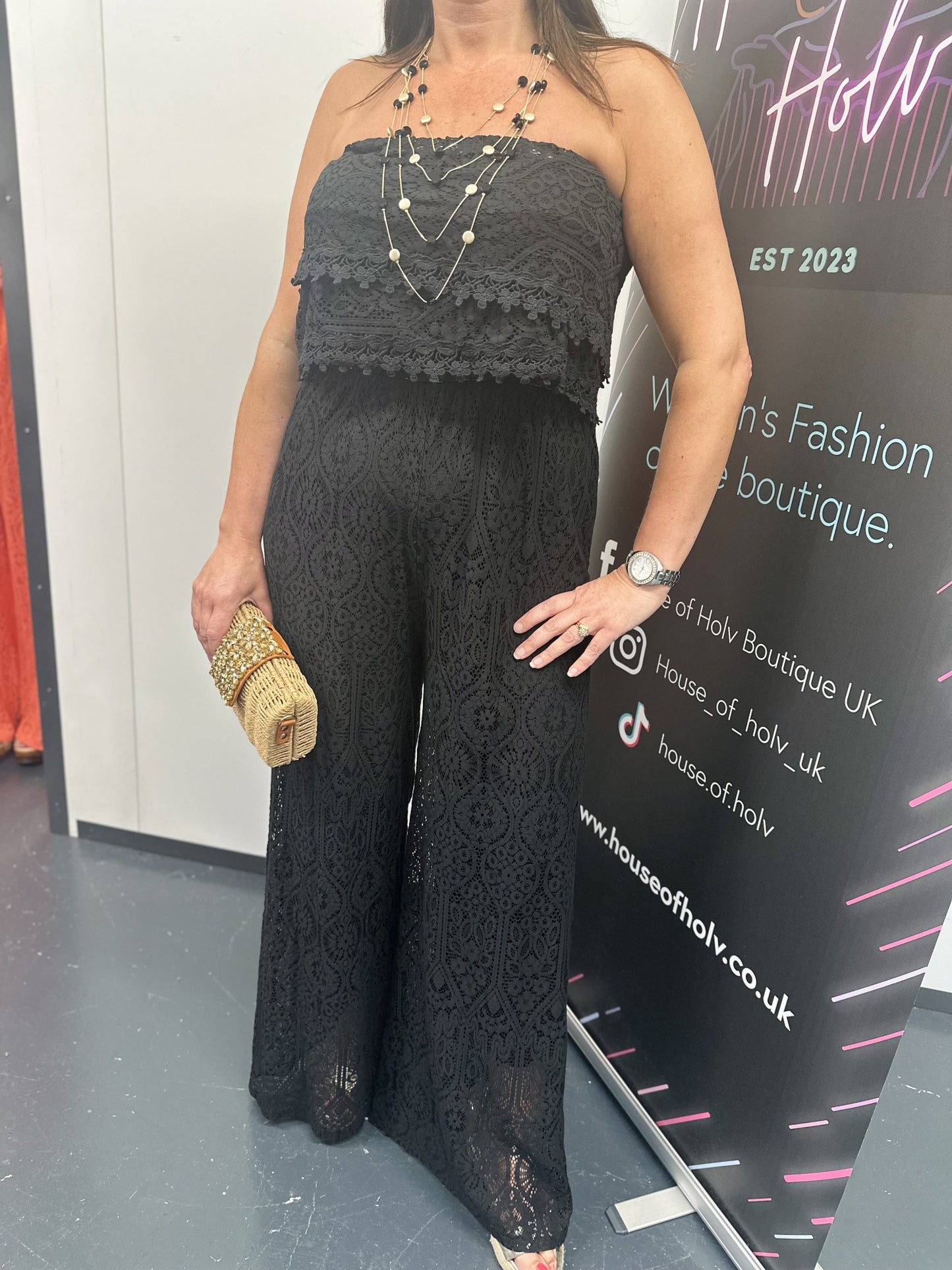 THE KATE CROCHET JUMPSUIT