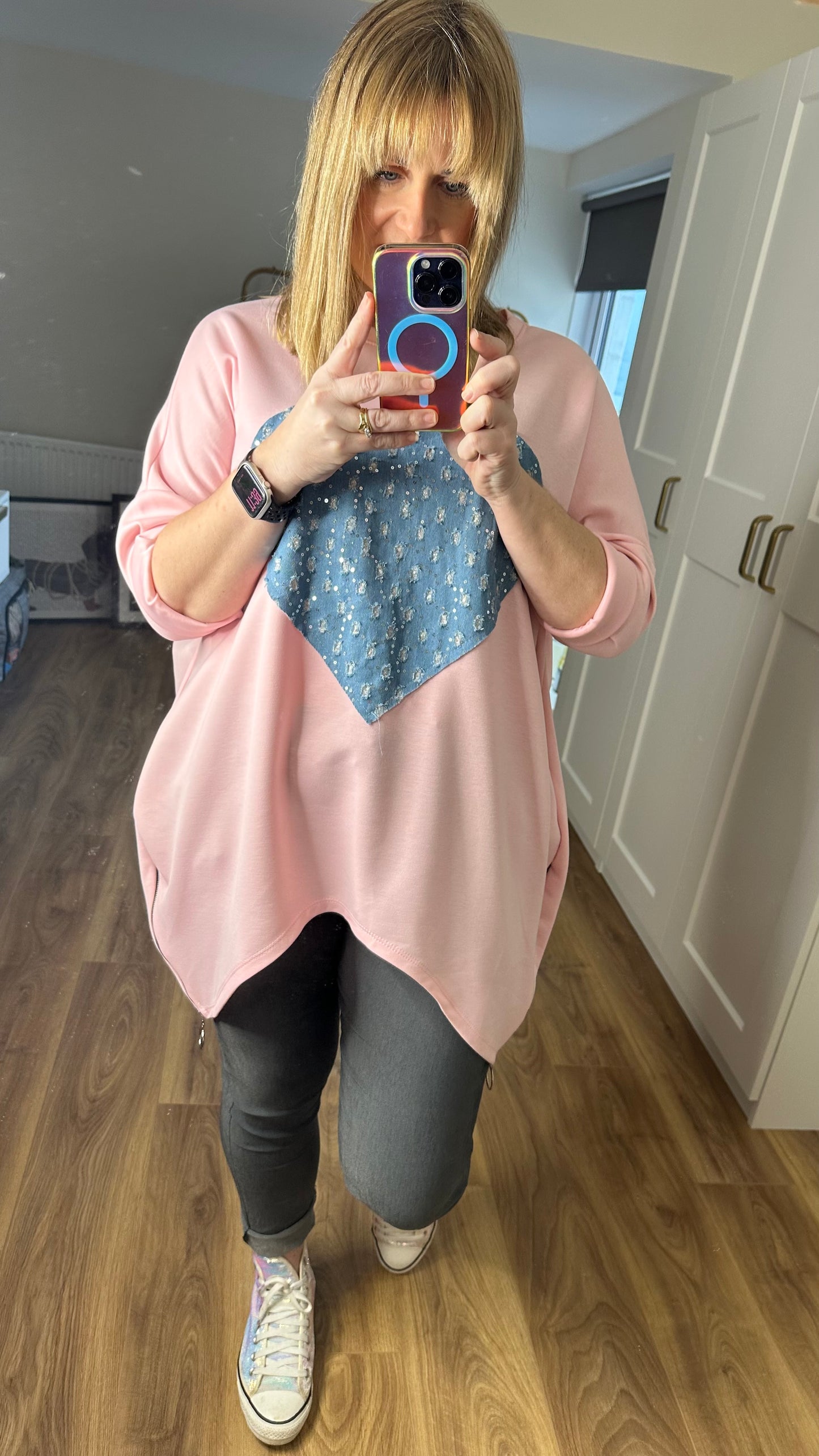 THE SHARON HEART JUMPER