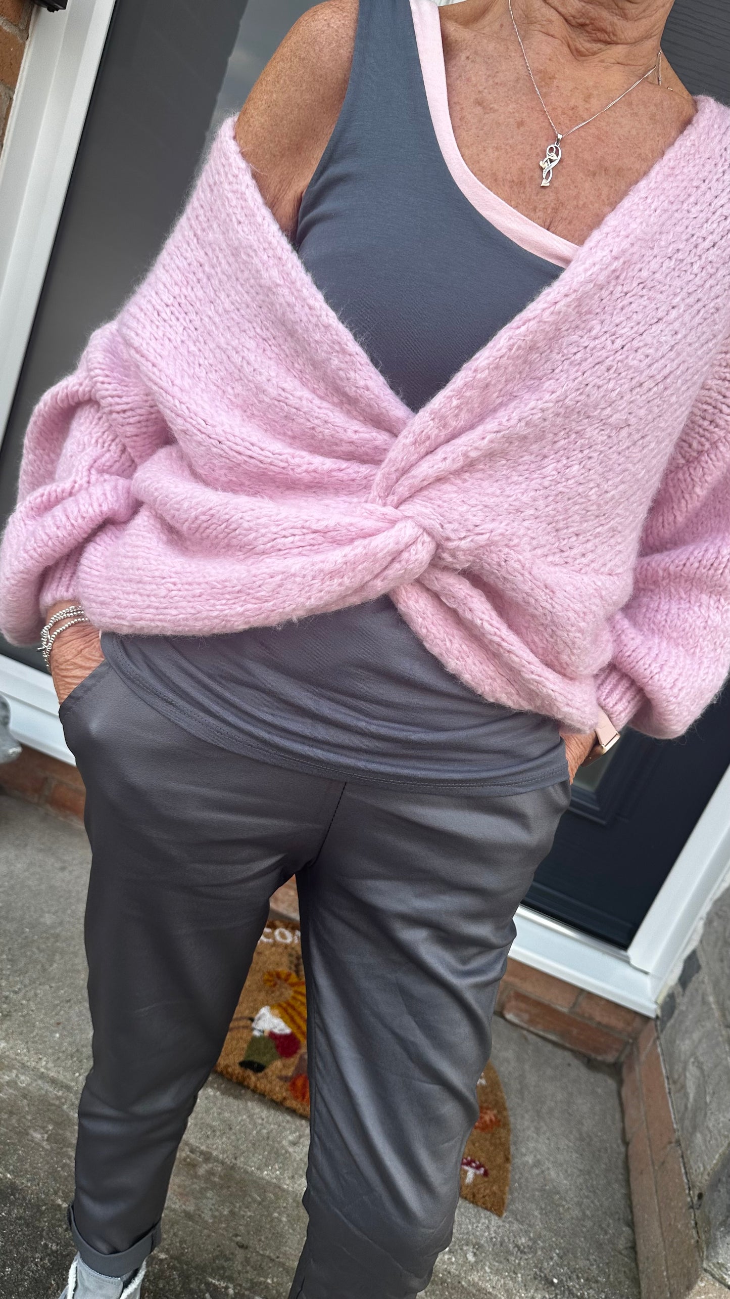 THE CHRISTA CROSS OVER JUMPER