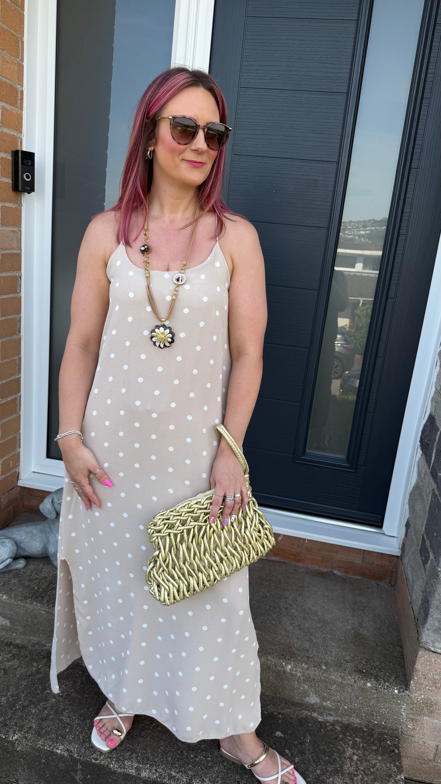 POLKA DOT BRIDGET DRESS