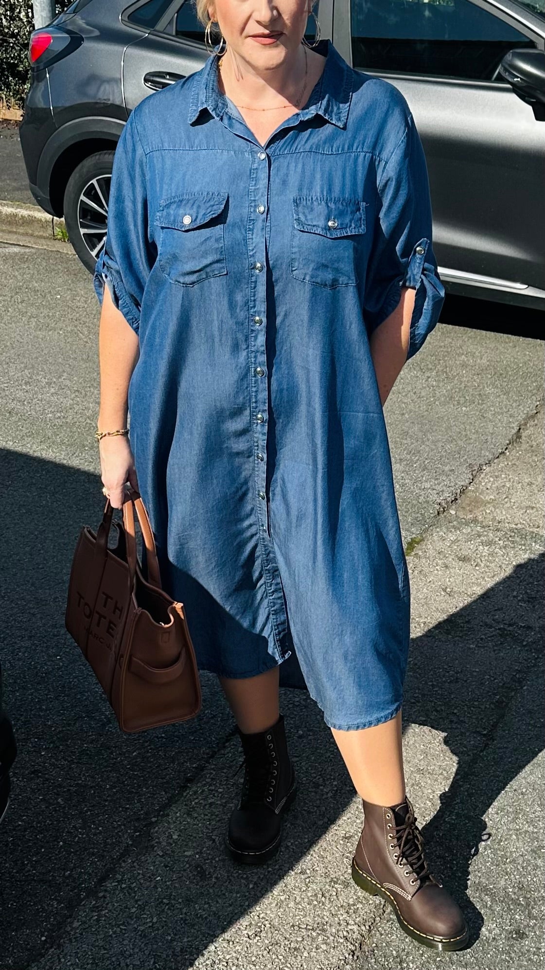 ROWAN DENIM DRESS