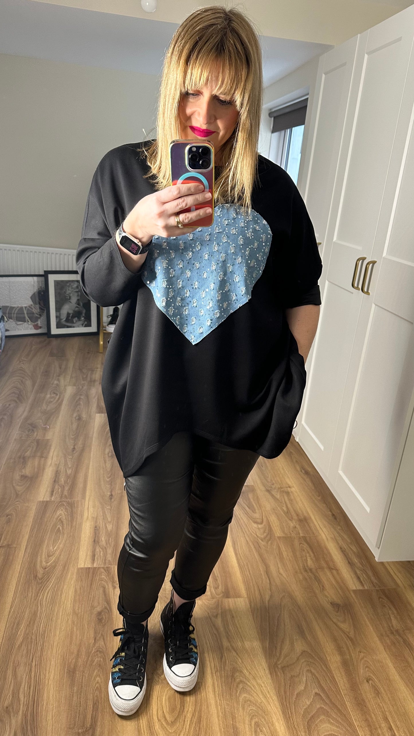 THE SHARON HEART JUMPER