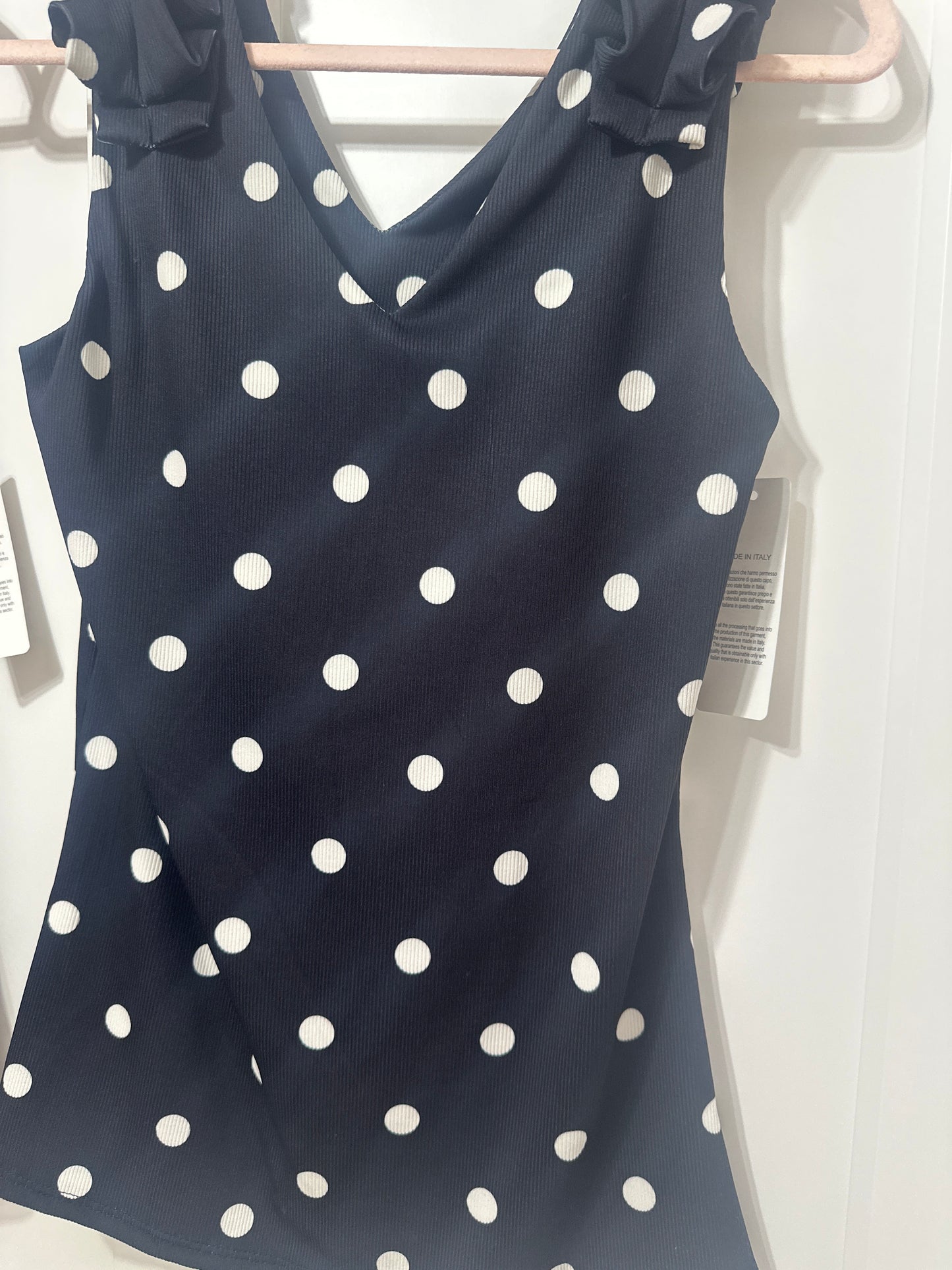 JUDY POLKA DOT VEST