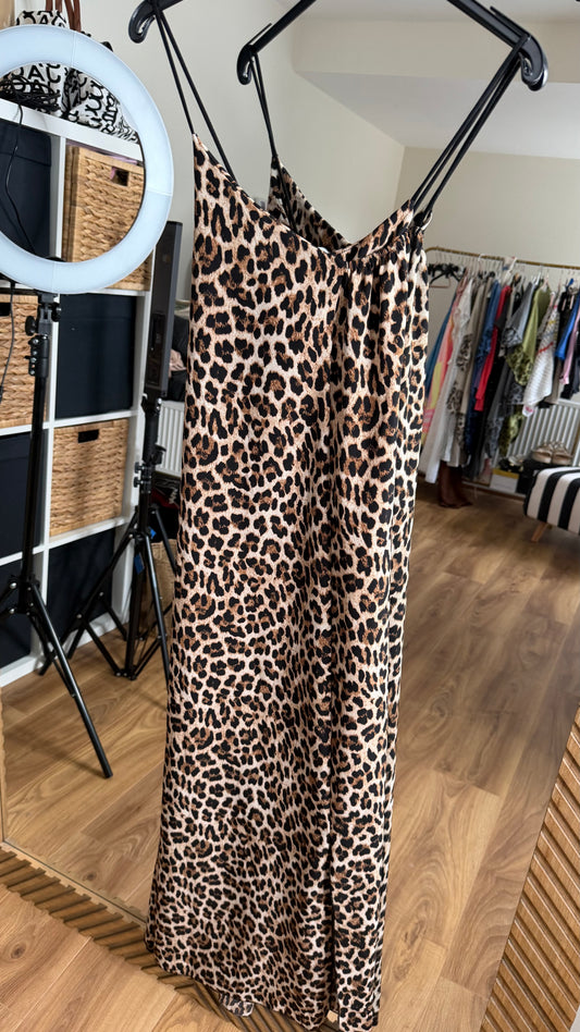 Bridget Leopard Dress - Pre Loved