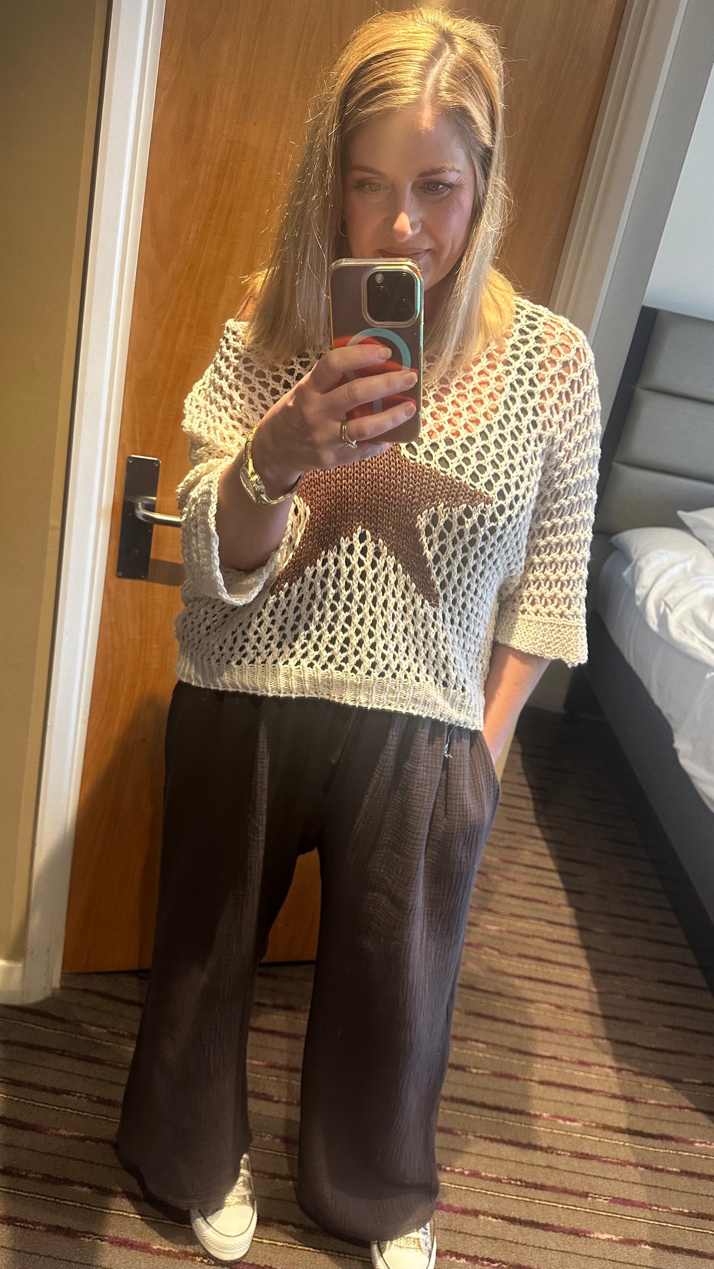 THE MIA CHEESECLOTH TROUSERS