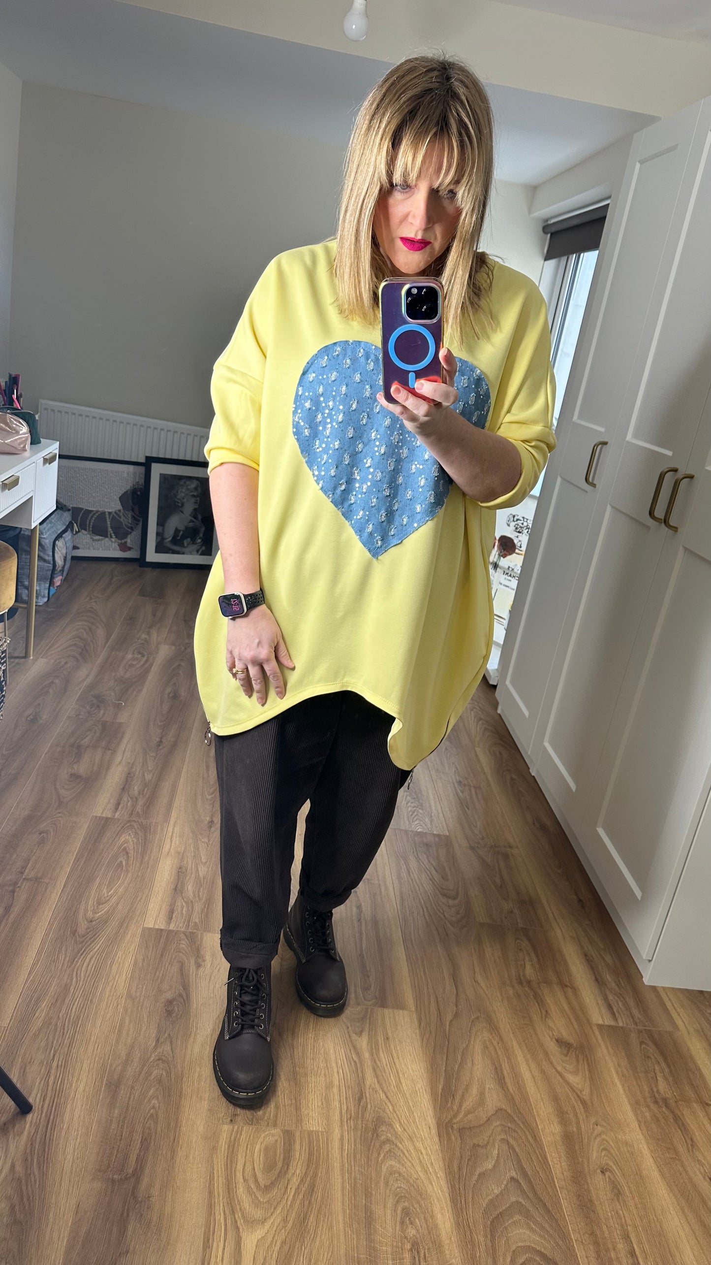 THE SHARON HEART JUMPER