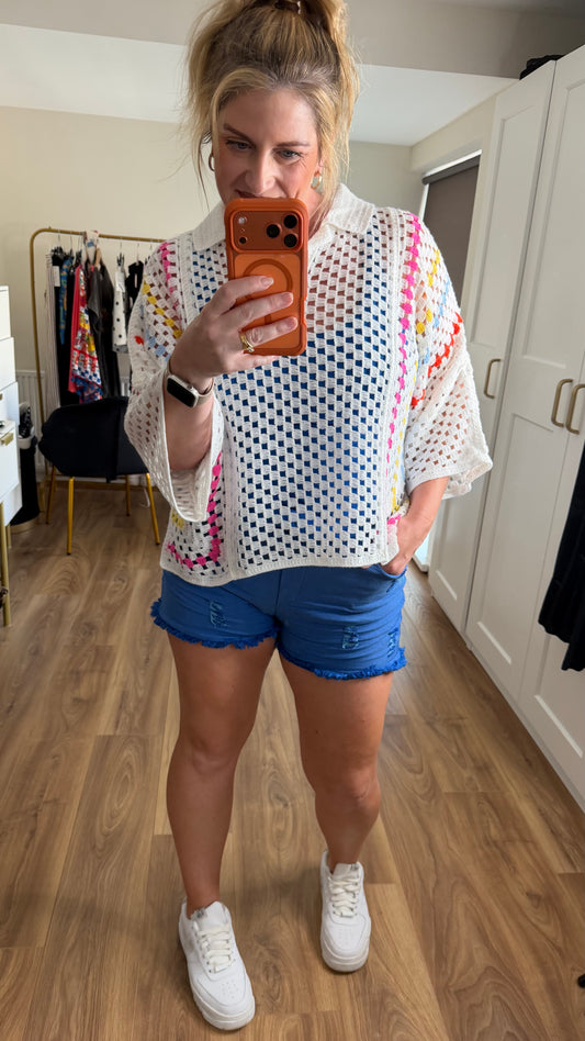 THE JANICE CROCHET TOP
