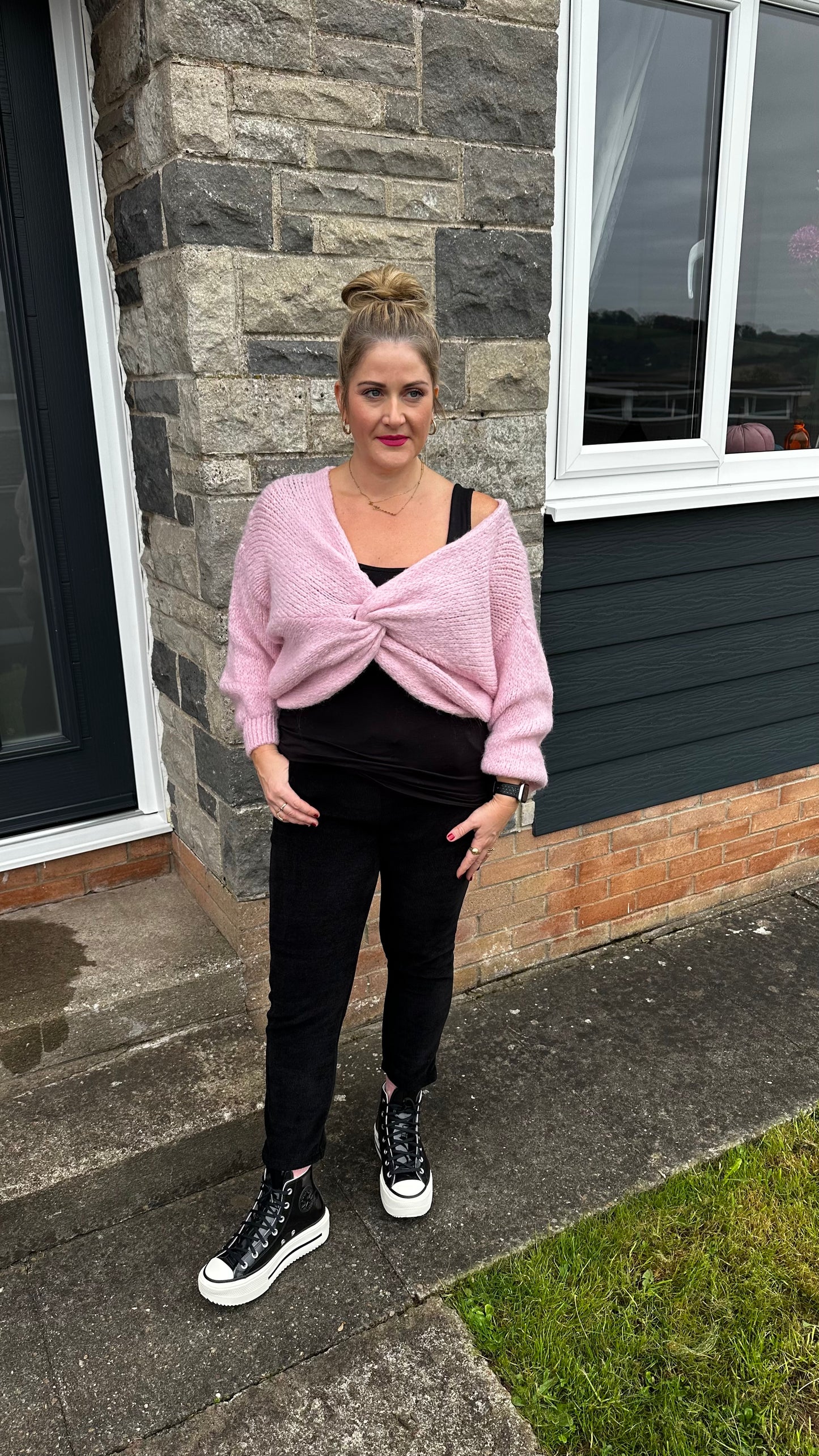 THE CHRISTA CROSS OVER JUMPER