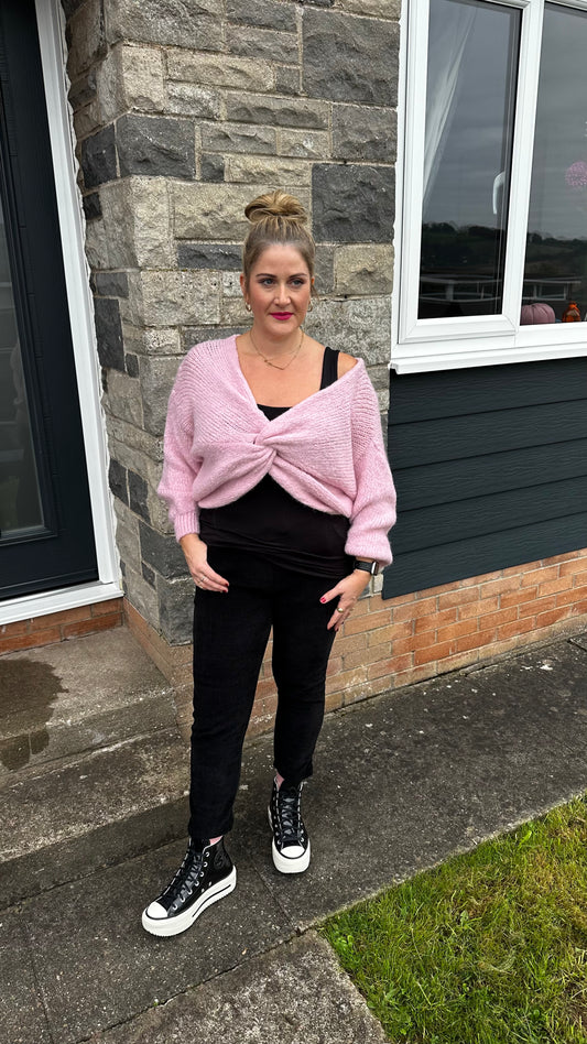 THE CHRISTA CROSS OVER JUMPER