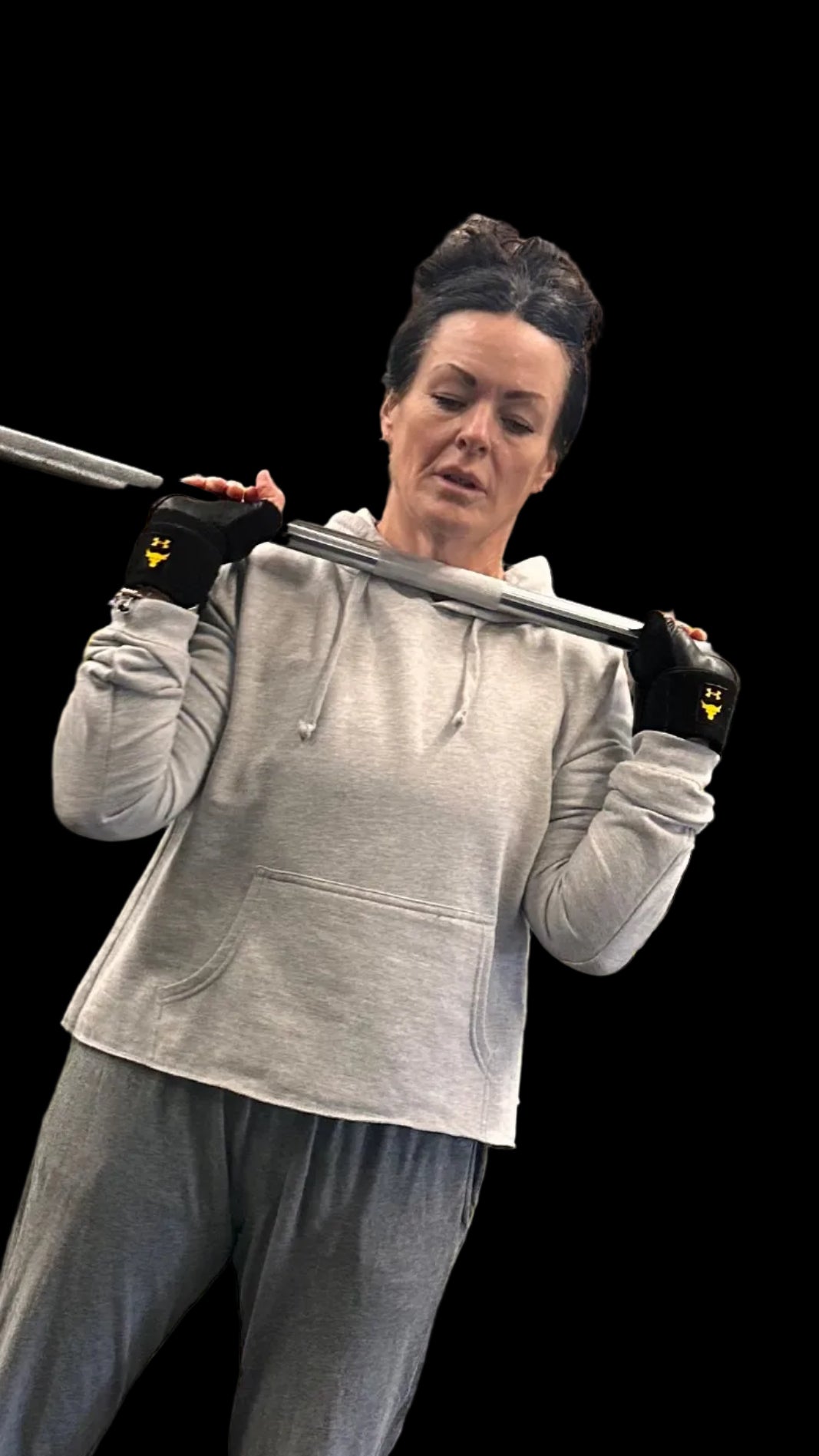 HOH GYM RANGE CROPPED HOODIE