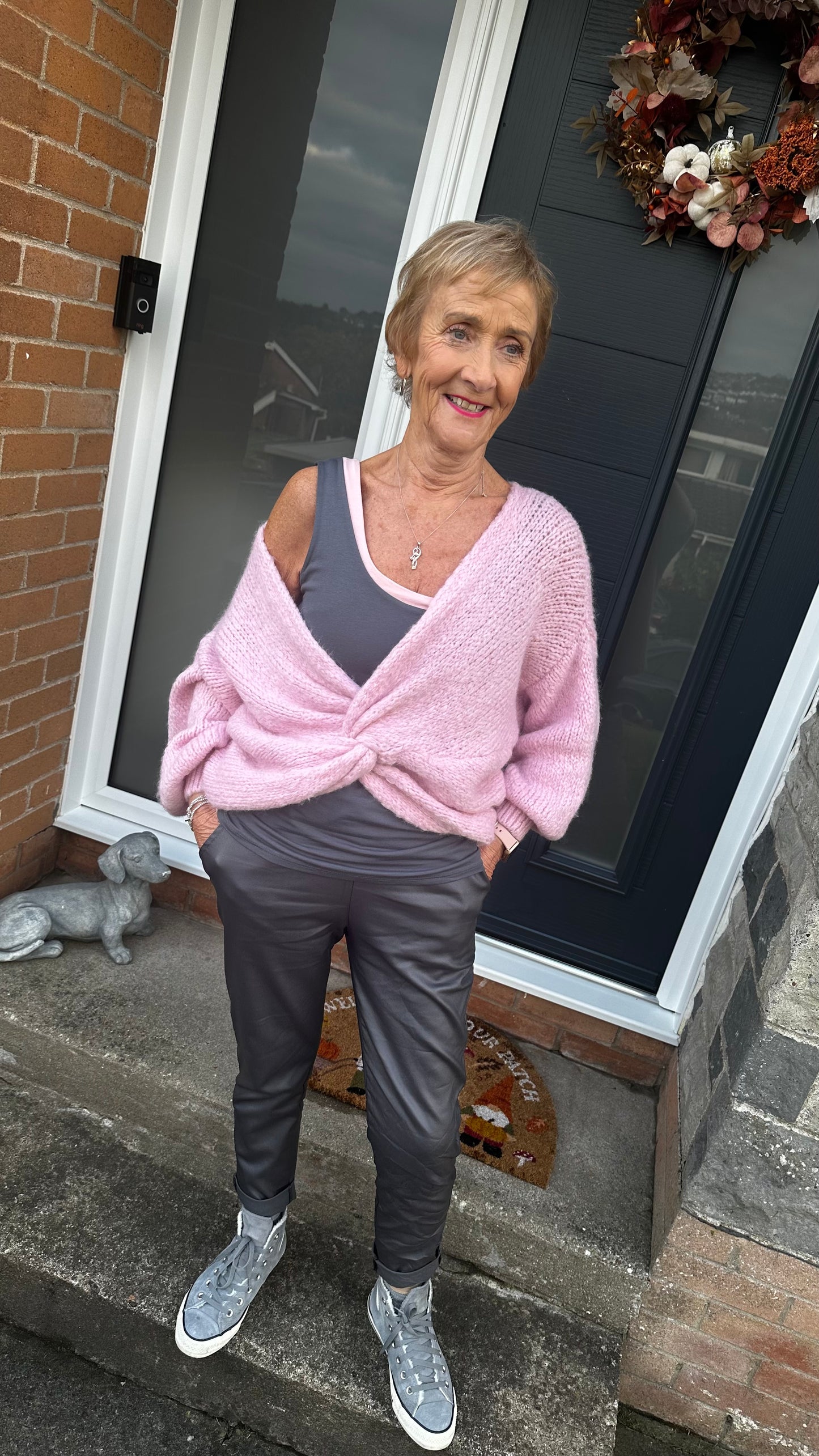 THE CHRISTA CROSS OVER JUMPER