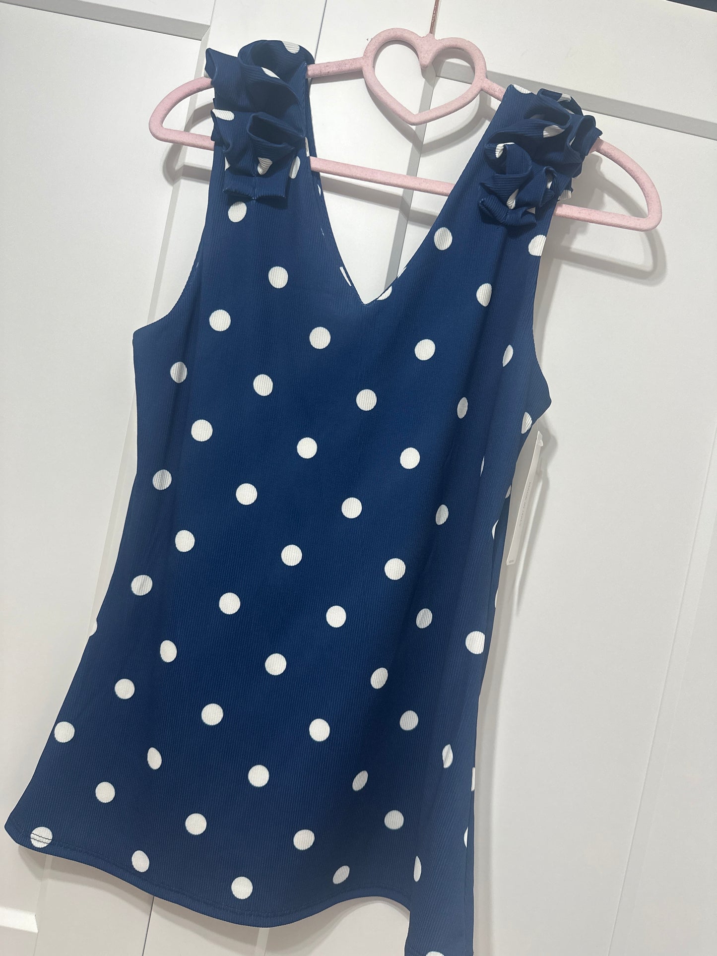 JUDY POLKA DOT VEST