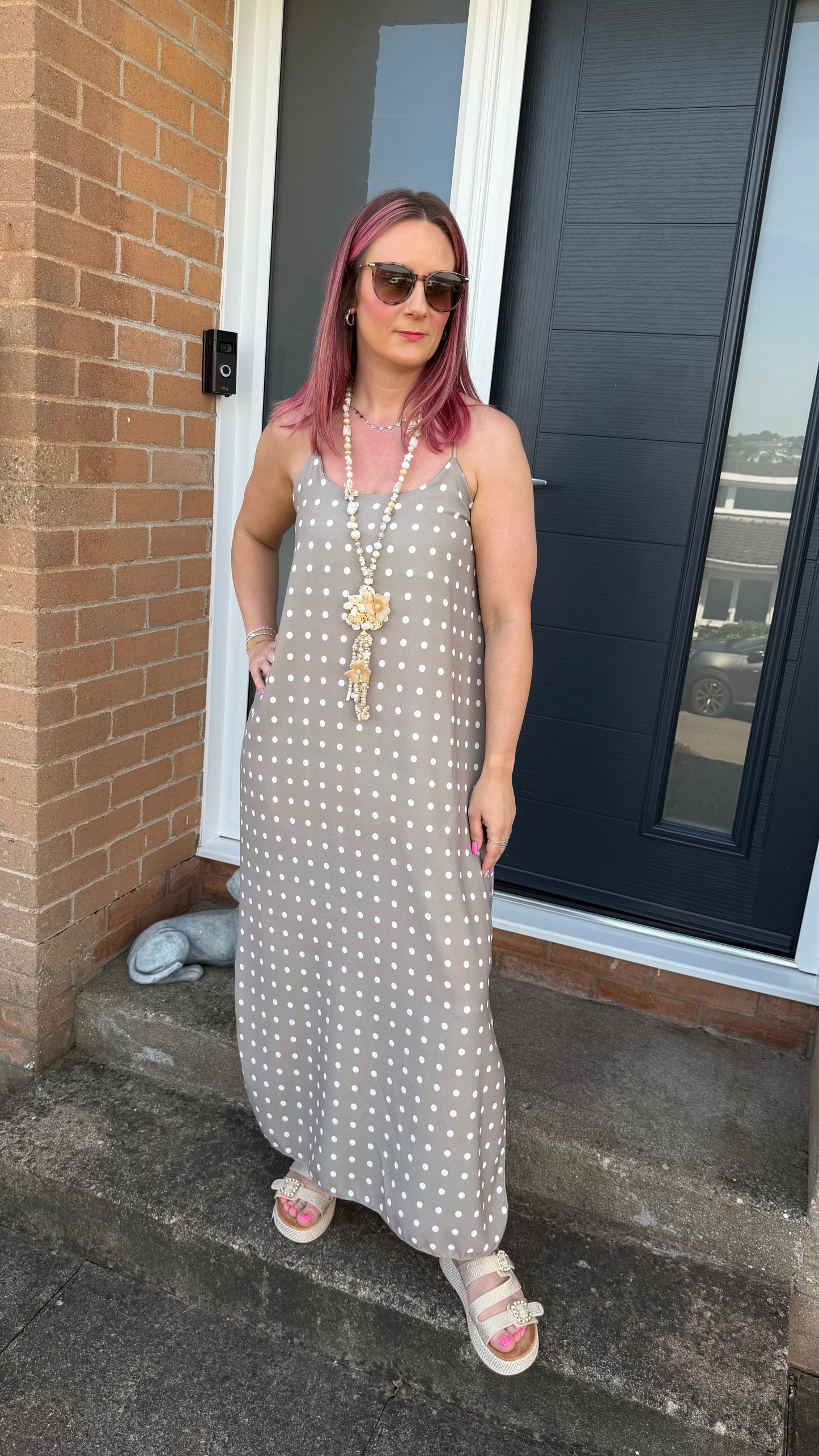 POLKA DOT BRIDGET DRESS