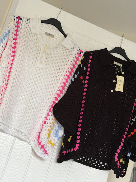 THE JANICE CROCHET TOP