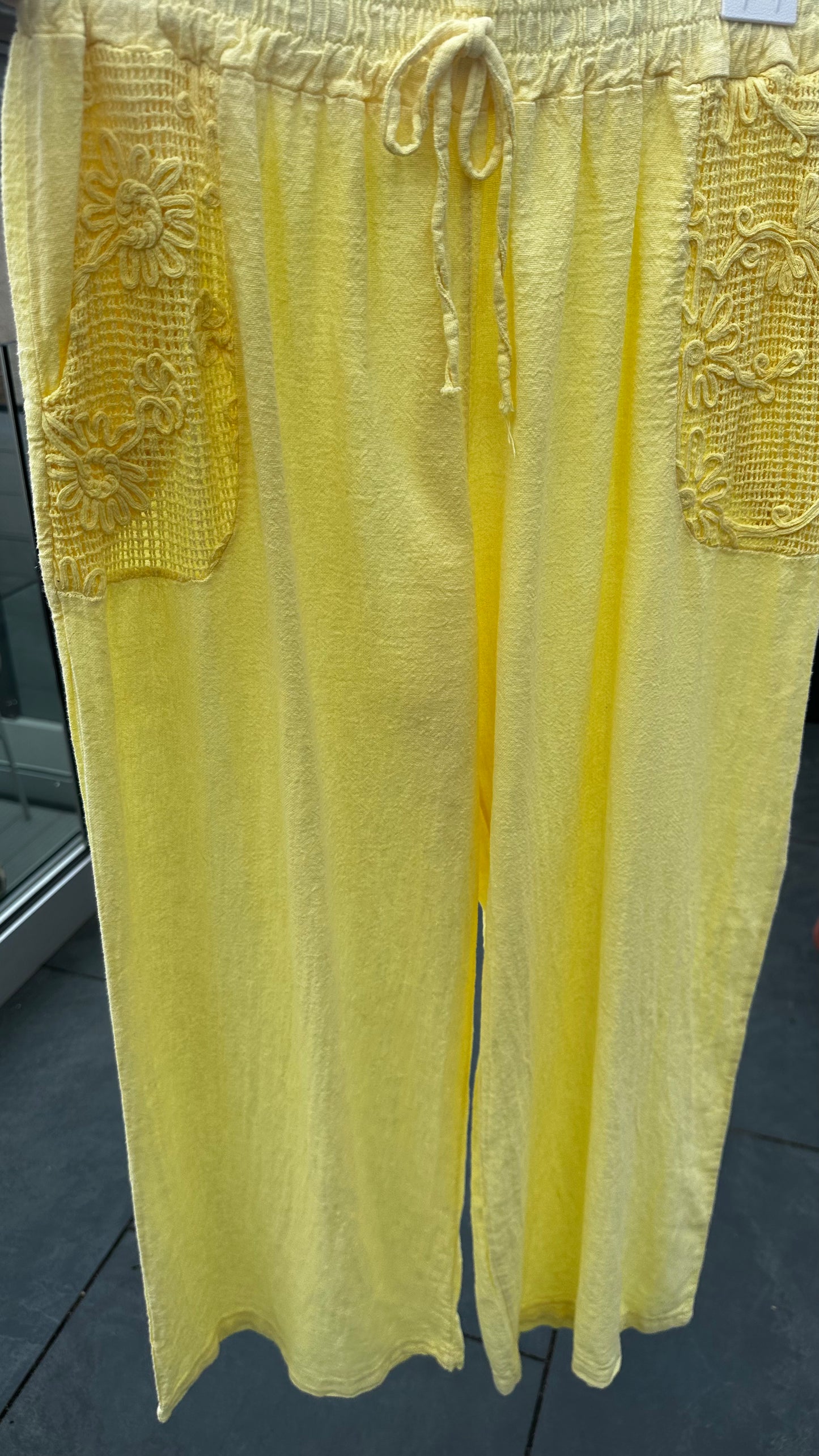 CHRISTINE LINEN TROUSER