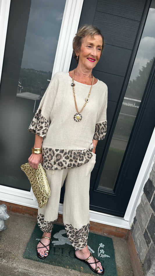 THE VEENA LINEN CO- ORD