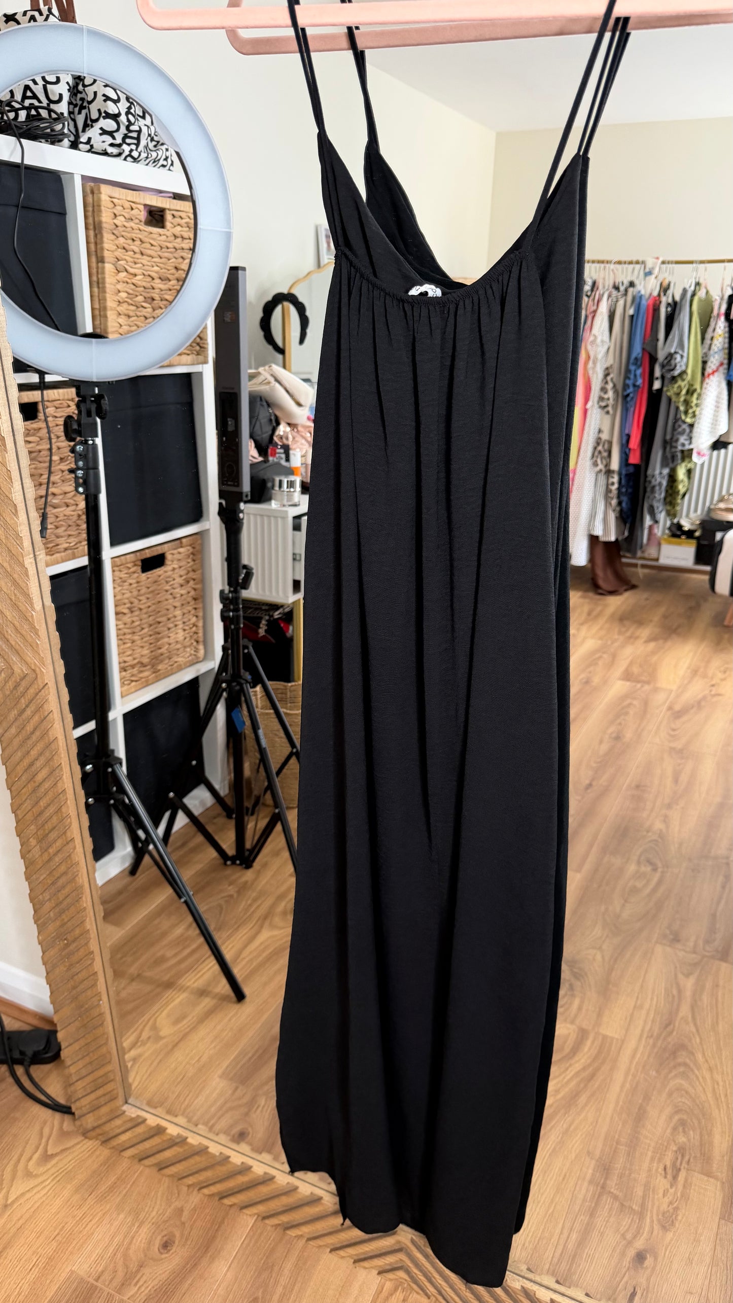 BLACK BRIDGET DRESS PRE LOVED