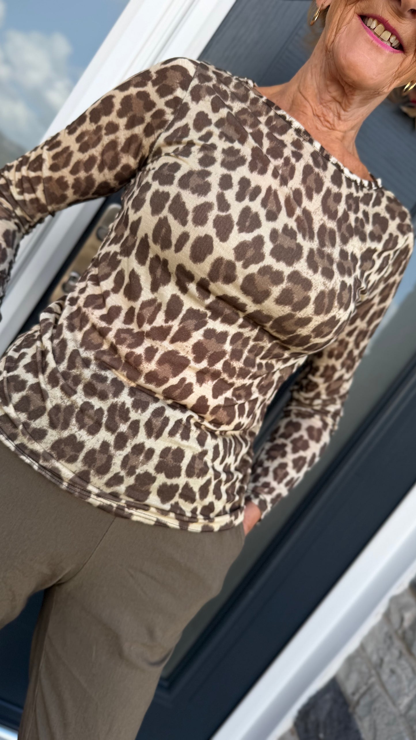 CASHMERE BLEND TOP