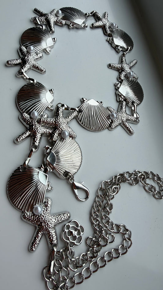 SHELLS AND STARFISH BELT