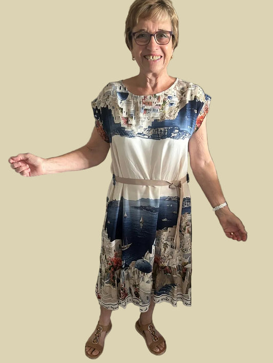 SANTORINI DRESS