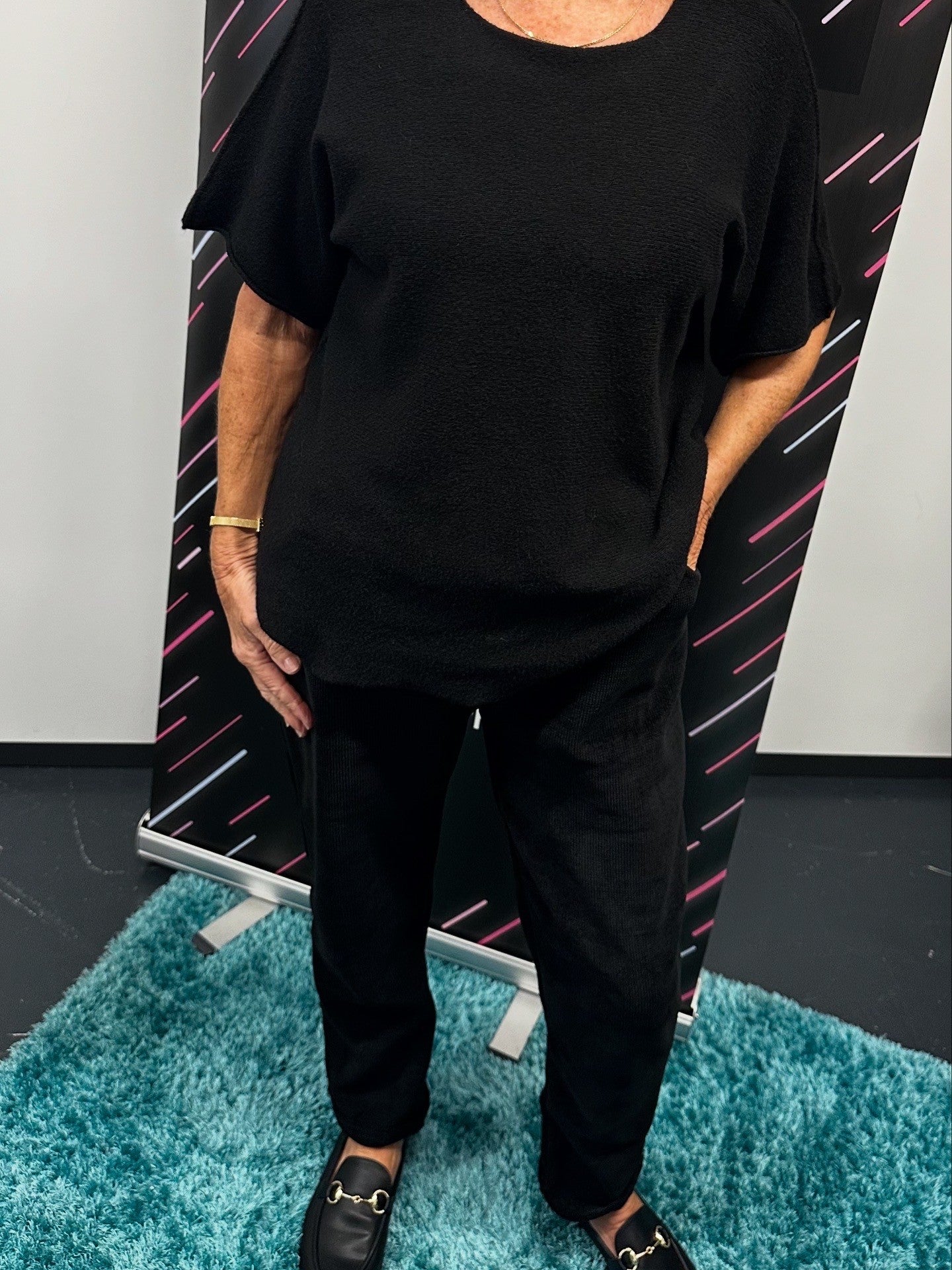 THE VALERIE CORD EFFECT TROUSERS