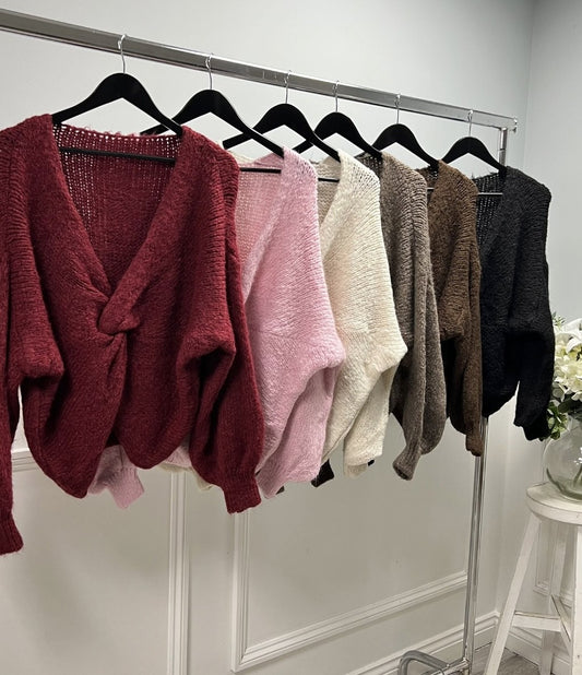 THE CHRISTA CROSS OVER JUMPER