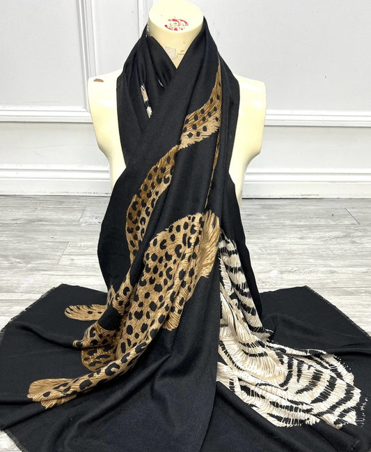 CHEETA TIGER SCARF