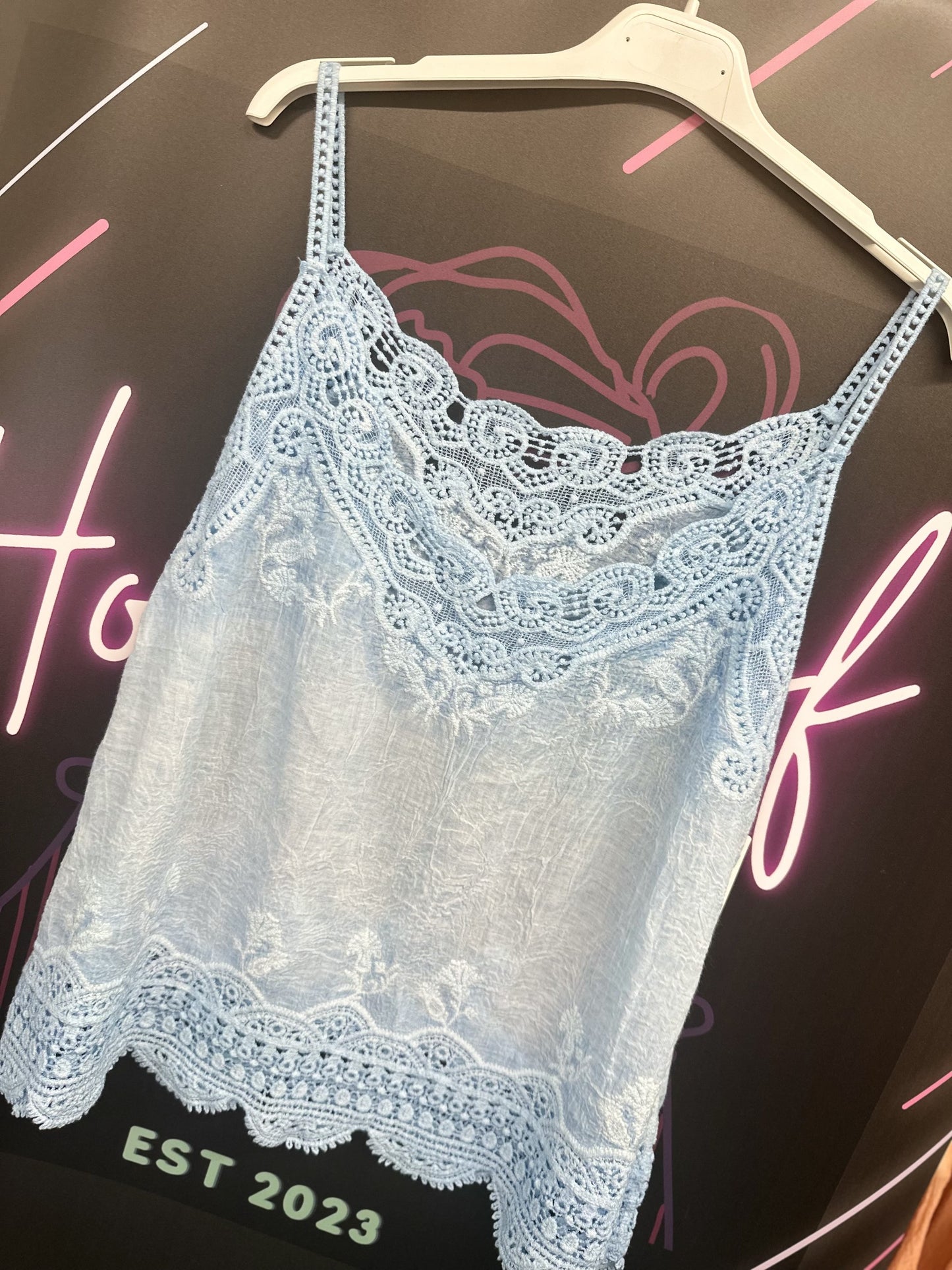 THE CAGNEY CROCHET TOP