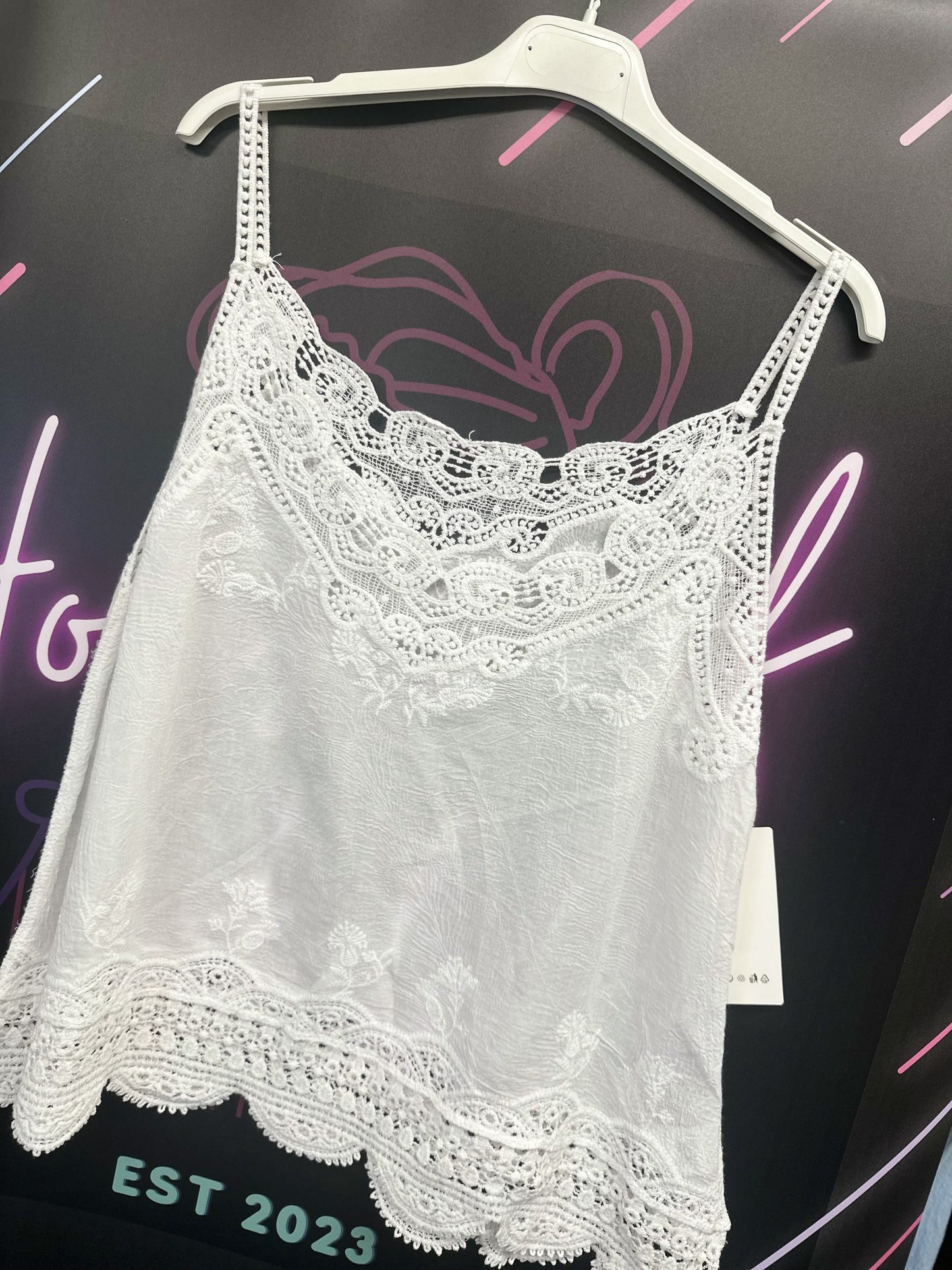 THE CAGNEY CROCHET TOP