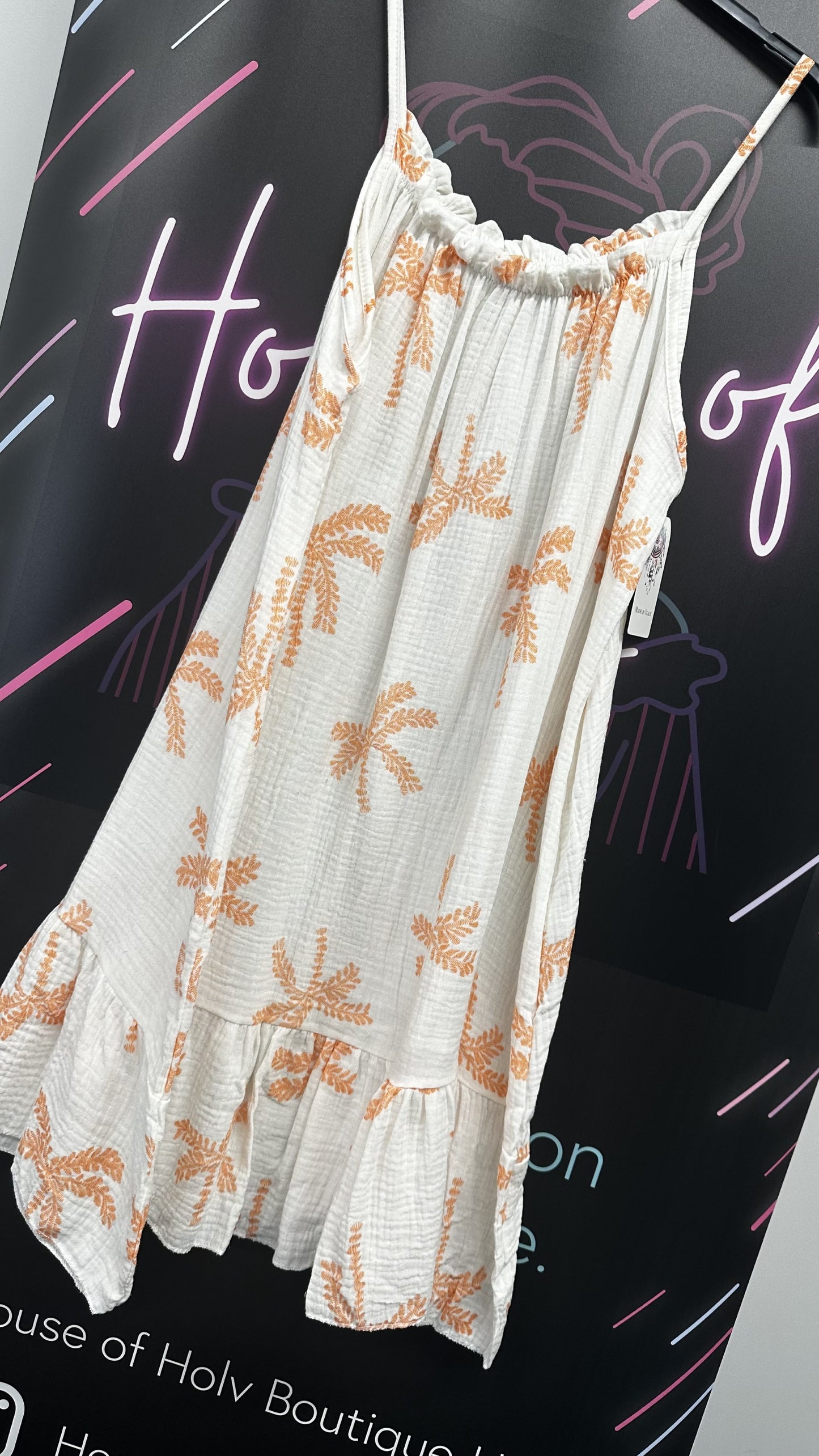 THE PALMA CHEESECLOTH DRESS