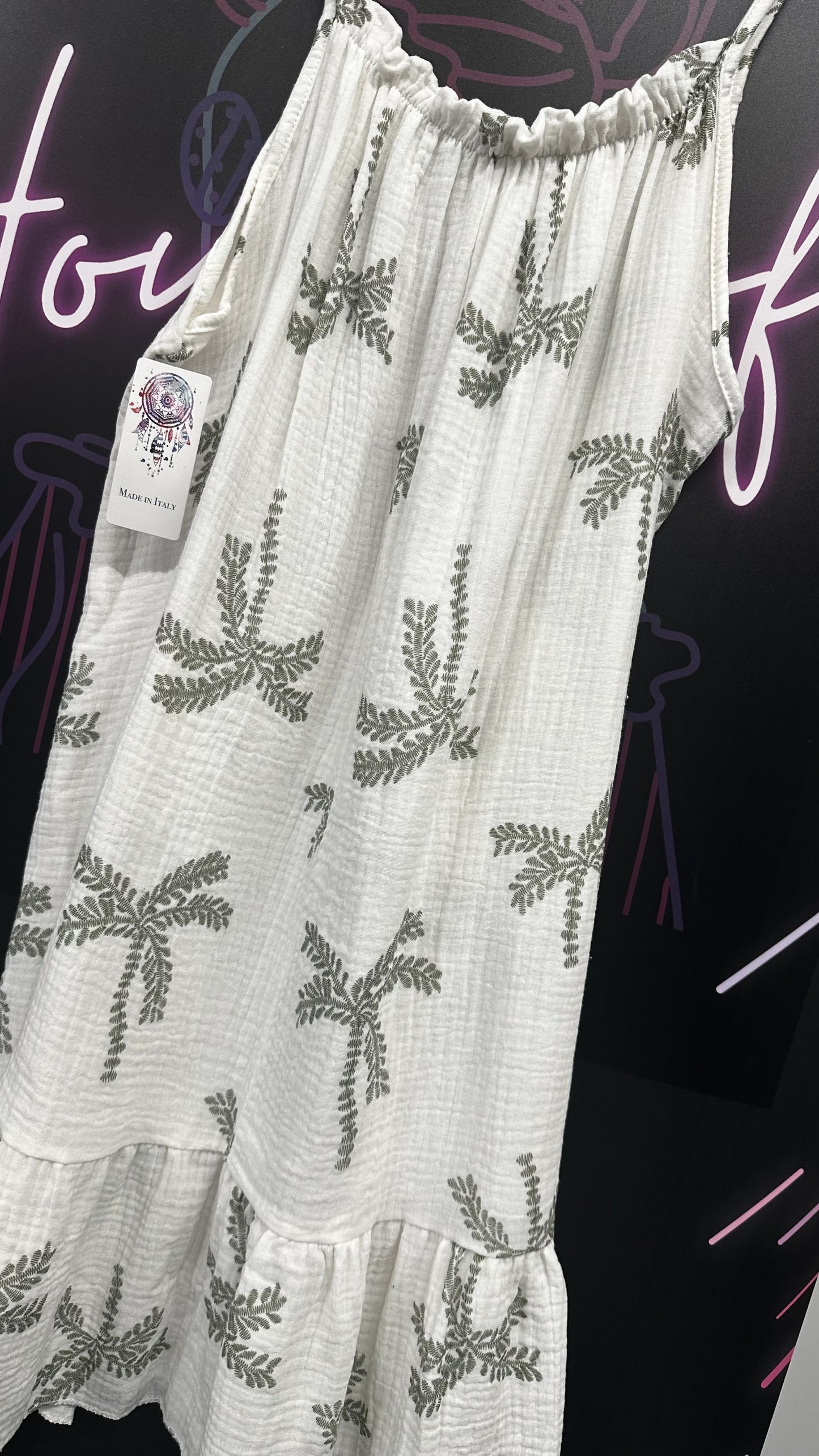 THE PALMA CHEESECLOTH DRESS