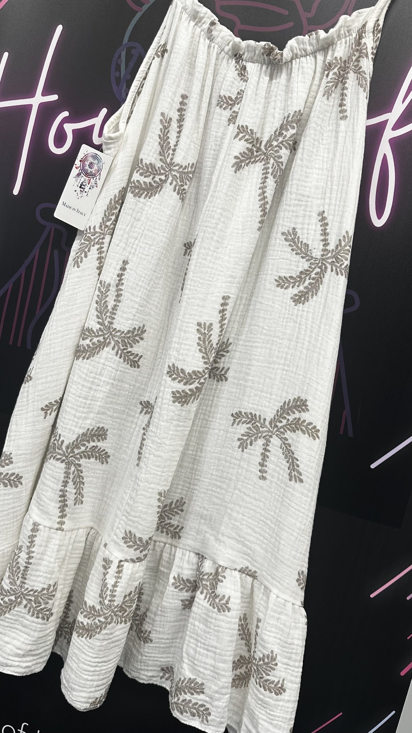 THE PALMA CHEESECLOTH DRESS