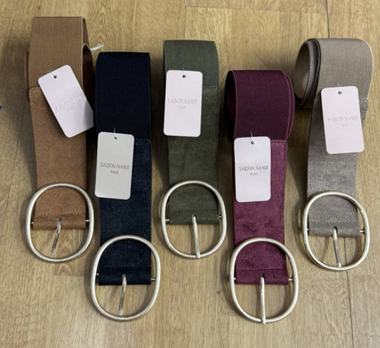 KATE-T- ELASTICATED BELT